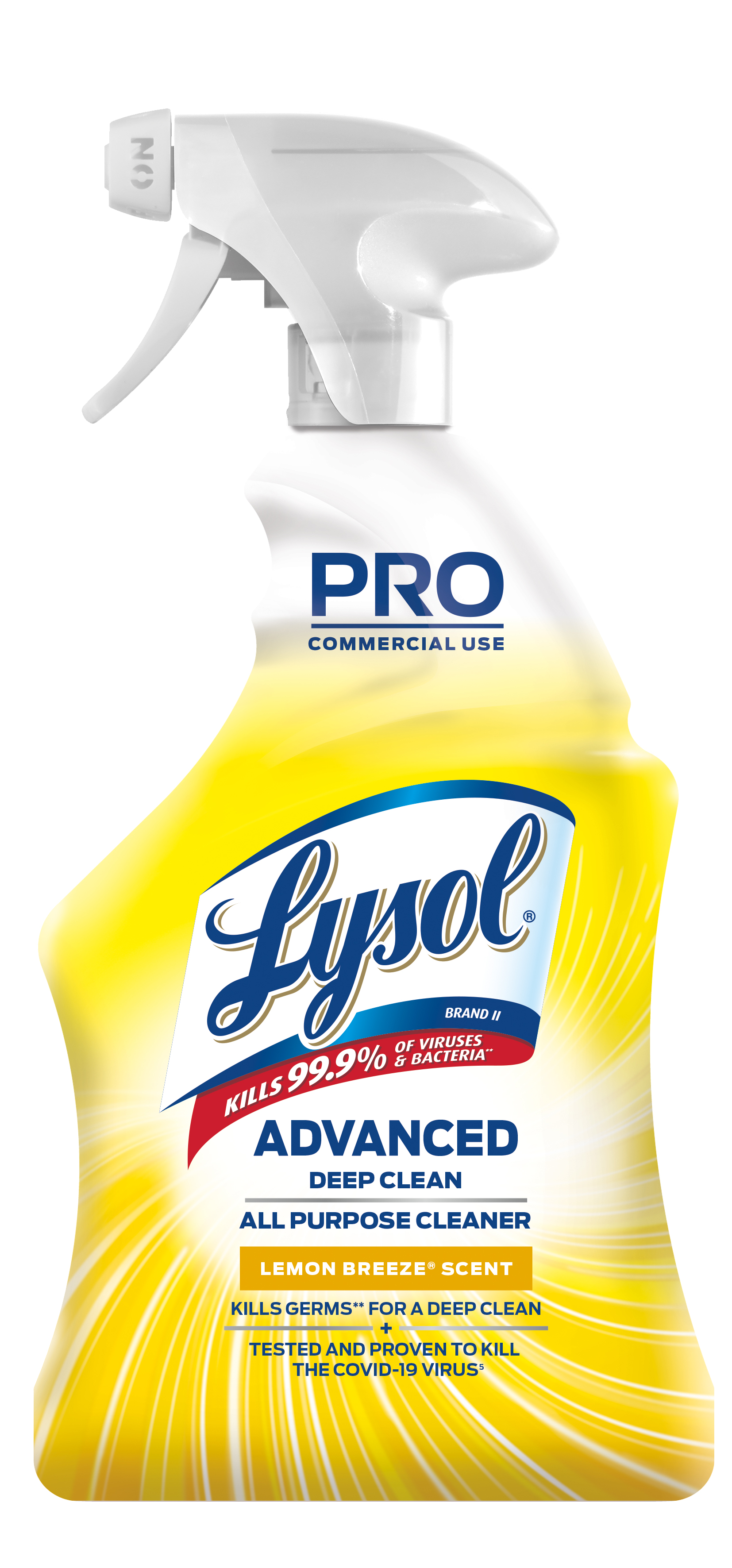 LYSOL® Advanced Deep Clean All Purpose Cleaner - Lemon Breeze (Discontinued Mar. 8, 2023)